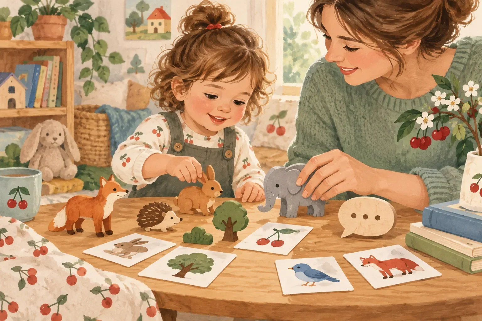 Как поддерживать речь ребёнка в игре и быту